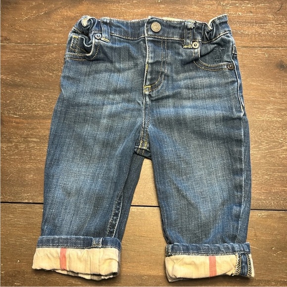 Burberry Other - Burberry Kids Blue Denim Jeans 9 months